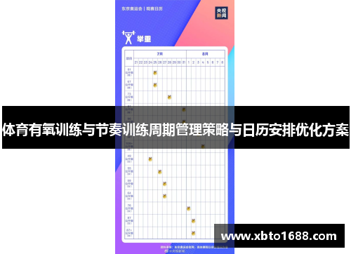 体育有氧训练与节奏训练周期管理策略与日历安排优化方案